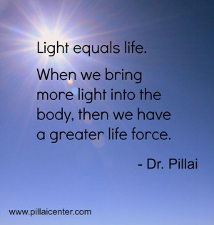 drpillai #light #life #quote The Light Body Activation by Dr Baskaran ...