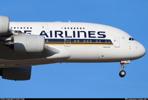 9V-SKA Singapore Airlines Airbus A380-841 taken 09. Jan 2014 at ...