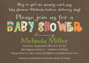 baby shower invitations gender neutral digital by katiedidesigns, $13 ...