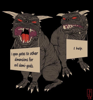 Ghostbusters Terror Dogs Have Been Very Bad Boys Meme