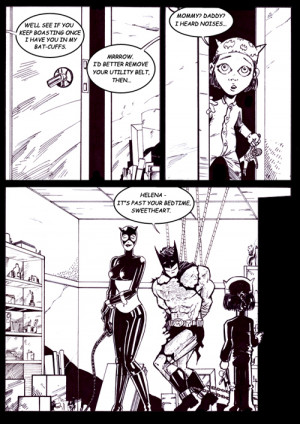 batman and catwoman comic Image