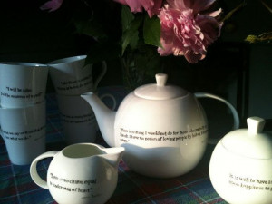 Jane Austen Tea set por purehokum en Etsy, $ 150,00 You may select ...