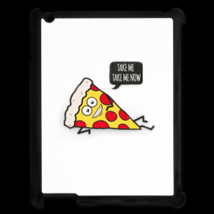 Funny Cartoon Pizza - Statement / Funny / Quote Handy & Tablet Hüllen