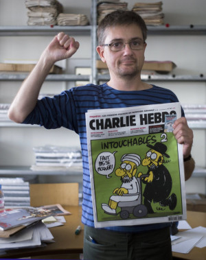 Charlie Hebdo Editor: 'I'd Rather Die Standing Than Live On My Knees'