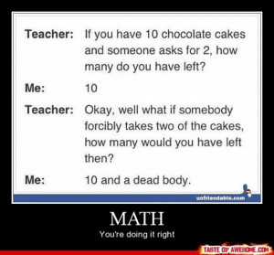 Images Funny Math Sayings...