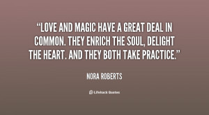 quotes quotes about love and magic