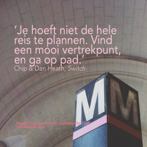 recovery quote 61 on: vertrekpunt