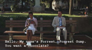 ... ! compilation of funny, cool and romantic movie quotes - Forrest Gump