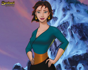 Princess Marina Sinbad - Legend of the Seven Seas - Movie Wallpaper ...