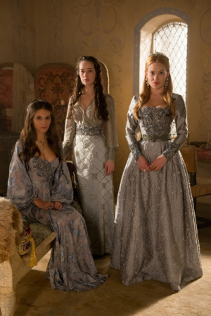 ... Kenna, Anna Popplewell as Lola and Celina Sinden as Greer in Reign (TV