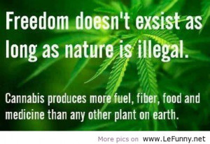 As long as nature is illegal