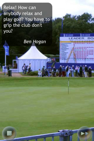 Quotes By Famous Golfers. QuotesGram