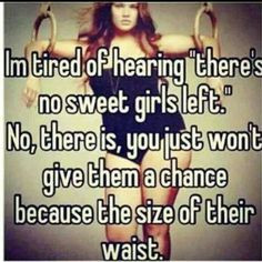 ... plus size women have been looked over because of their appearance