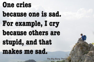 If Sheldon Cooper quotes were inspirational posters