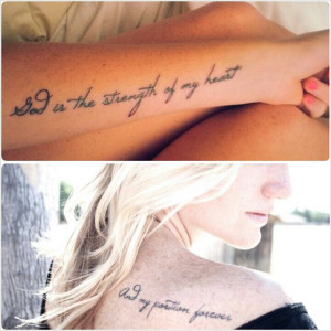 Tattoos Cool Psalm Verse Tattoo On Back Body Tattoomagz Com Tattoo 39
