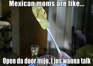 Mexicans moms are like...