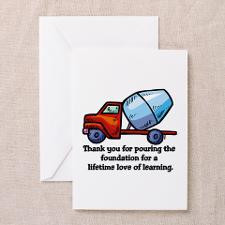 Thank you teacher gifts Greeting Cards (Package of for