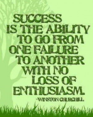 Enthusiasm = success