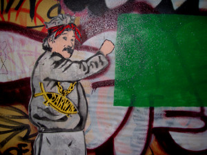 My blogmate just informed me about this street art by Posterchild he ...