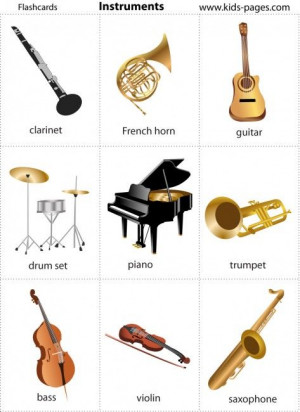 ... Instruments, Musical Instruments, Printables Cards, Instruments