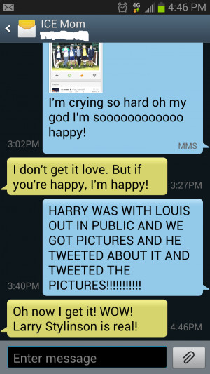 God bless my mom! She even spelled it right! Awww I’m so proud of ...