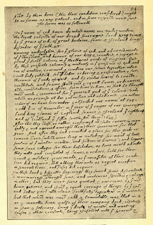 ... Mayflower Compact Transcript . Browse the details of The Mayflower