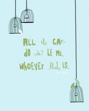 BOB Dylan - music print, art quote print bob dylan blue birds - DYLAN