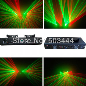 Red Green Laser Light Party