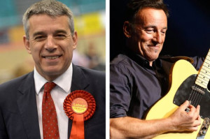 Jeff Smith quoted his hero Bruce Springsteen in his maiden speech