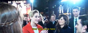 Awesome Jennifer Lawrence and Josh Hutcherson Moments