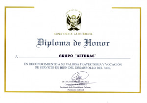 Marcos para diplomas de honor