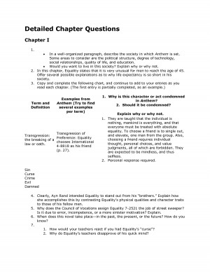 Anthem Study Guide 2010 picture
