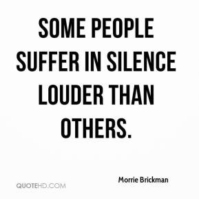 quotes about suffering in silence