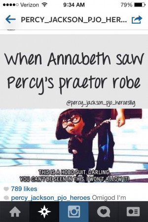 she was so obvious about that Percy-being-praetor thing