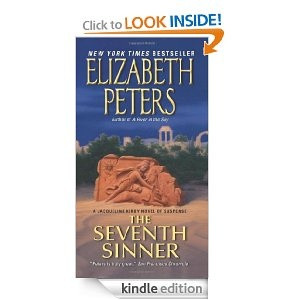 Seventh Sinner by Elizabeth Peters, aka Barbara Michaels/Barbara Mertz ...