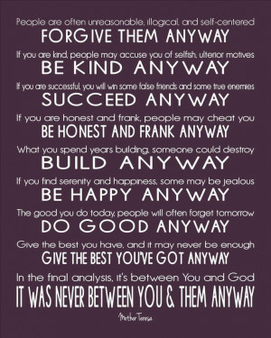 Mother Teresa Quote