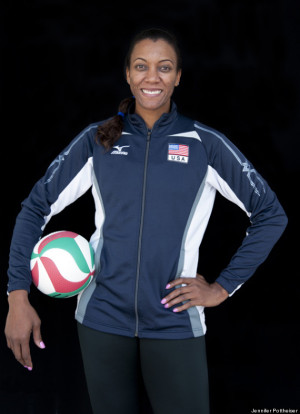 Danielle Scott-Arruda, Indoor Volleyball Player, On Being An