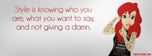 Style Is Knowing Who You Are Profile Facebook Covers