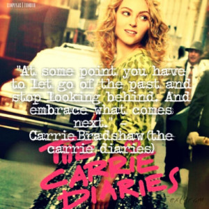 Carrie Bradshaw I'm reading the book right now!