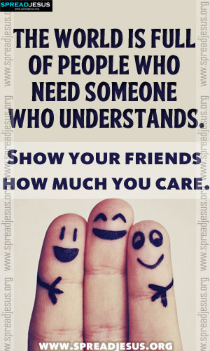 Quotes To Show Someone You Care ~ INSPIRING QUOTES The world is full ...