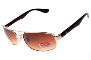 Ray Ban Active Lifestyle Gradient RB3445 Brown Sunglasses. The world ...
