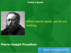 Pierre-Joseph Proudhon: Deeds and Words