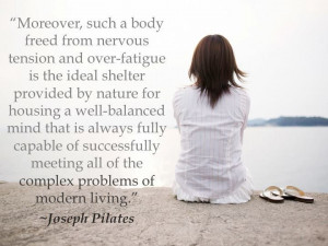 Joseph Pilates quote