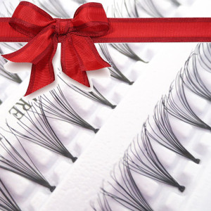 Individual Eyelashes Single Knot Eyelash Extensions High Quality