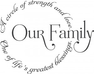 Our Family Circle III | Wall Decals