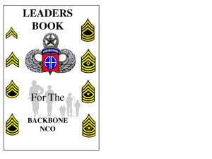 Leader Book Army Tools For...