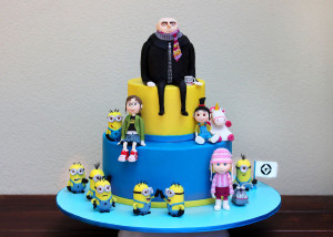 Despicable Me 2 Cakes and Cupcakes