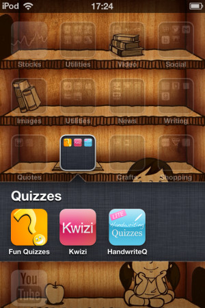 folder called 'Quizzes' which gives me something to do when I'm bored ...