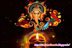 Lord Ganesha Happy Diwali Wallpaper