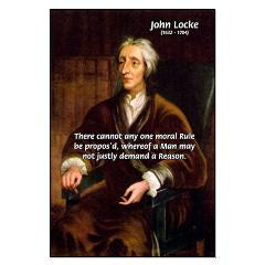 Philosophy John Locke Posters